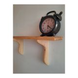 handwood Ahşap Duvar Rafı Tamamı Çam Ağacından 30x11 cm