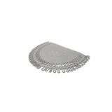 HANDWOVEN JÜT KAPI ÖNÜ KARŞILAMA PASPASI MODERİN TASARIM HASIR EL İŞİ ÇİFT TARAFLI PASPAS EV OFİS KARAVAN TEKNE İÇİN UYUMLU DÖRT MEVSİM DAYANIKLI (GRİ, 60 X 90 CM)