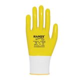 Handy H1601 Nitril Tam Kaplama Sarı No:9 İş Eldiveni