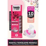 Handy Towel Handytowel Classic Makyaj Temizleme Mendili 10 x 4,5 ml Seyahat Boy Sihirli Mendil