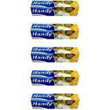 Handy Vakumsuz Şeffaf Giyisi Elbise Ceket Mont Askı Kılıfı Poşeti Torbası - 10 Adetlik 5 Kutu