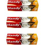 Handy Vakumsuz Şeffaf Yorgan Yastık Battaniye Nevresim Kılıfı Poşeti Torbası - 10 Adetlik 3 Kutu