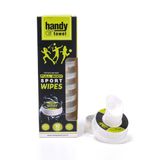 HandyTowel Classic Vücut Ekipman Hijyen Kapsülü 10 X 4,5 ml Likit %100 Selüloz Mendil