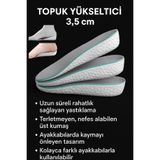 Hane Dostu 3,5 cm Topuk Yükseltici Silikon Tabanlık – Rahat ve Gizli Yükseklik