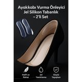 Hane Dostu Ayakkabı Vurma Önleyici Jel Silikon Tabanlık – 2'li Set