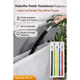 Hane Dostu Kalorifer Petek Temizleme Fırçası 60 cm – Uzun ve Esnek Toz Alma Fırçası