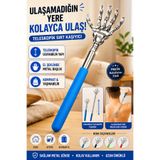 Hane Dostu Teleskopik Metal Sırt Kaşıyıcı Uzayabilir El Şeklinde Ergonomik Saplı Pratik Kaşıma Aleti