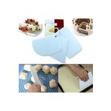 Hane216 3lü Set Hamur Kesme ve Kazıma Aparatı Hamur Pasta Börek Kek Çörek Şekillendirici Kesici Kazıyıcı Set