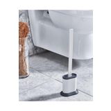 Hane216 Ayaklı Silikon Tuvalet Fırçası Banyo Wc Temizlik Fırçası Silikon Bükülebilir Fırça Seti