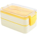Hane216 Beslenme Kabı Seti & Saklama Kabı & Lunch Box- Titiz - Krem