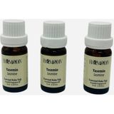 Hane216 Esansiyel Uçucu Koku Yağı Difüzör Esansı Buhurdanlık Yağı 3 Adet (10 ml + 10 Ml+ 10 Ml) - Yasemin
