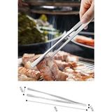 Hane216 Masterchef Pratik Cımbız Maşa Pişirme Cımbızı Çelik Maşa 30CM | Profesyonel Şef Cımbızı - 1 Adet
