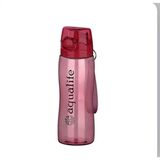 Hane216 Pipetli Rio Su ve Detoks Su Şişesi Matara Policarbon 750 ml - Bordo
