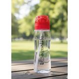 Hane216 Pipetli Rio Su ve Detoks Su Şişesi Matara Policarbon 750 ml - Kırmızı