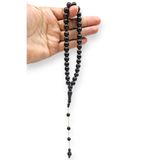 Hanedan Hediyelik Karanfil Tesbih Tane Ölçüsü 9x10 mm Toplam Uzunluk 31 cm (Karanfil Kokulu)