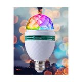 Hanedanev Disco Topu Renkli Led Döner Başlıklı Disko Topu Ampul Gece Lambası 3 Watt E27 Duylu