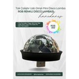 Hanedanev Mini Portable Magic Ball Usb Rgb Ledli Disco Topu Ufo Disko 4w Usb Tak Çalıştır