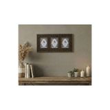 HANEM 3'lü 10x15 cm Fotoğraf Çerçevesi & Ahşap MDF 3'lü Kolaj