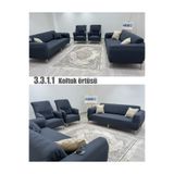 HaNemCe 3.3.1.1 Koltuk Örtüsü Koltuk Kılıfı Takımı Ev Tekstili Sofa Cover