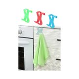 Hang It Banyo Mutfak Dolap Kapağı Çekmece Üstü Havlu Askısı Asor Çok Renkli