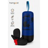 HANGAST Çocuk Boks Seti Panda Desenli Asılabilir Boks Torbası Eldivenli Mavi