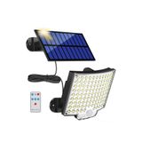 HANGAST Güneş Enerjili Solar Hareket Sensörlü Dış Mekan Aydınlatma 106 Ledli Bahçe Balkon Aydınlatma