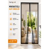 HANGAST Mıknatıslı Kapı Sinekliği 105x210 cm | Otomatik Kapanan Cırtbantlı