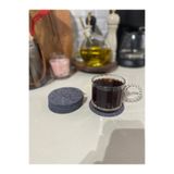 hangök home 12 li KEÇE KUPA ÇAY BARDAK ALTLIĞI (10CM)