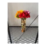 hangök home Gold Aynalı Vazo 19cm yükseklik 8 cm genişlik
