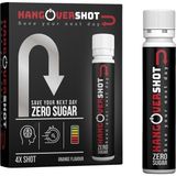 Hangover Shot HangoverShot Zero Kafein, Taurin, Vitamin ve Aminoasitler İçeren Gıda Takviyesi Şekersiz – 4 Shot