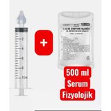 Hangzhou 1 Adet Burun Temizleme Şırıngası Silikon BAŞLIKLI+500 ml Yıkama Sıvısı