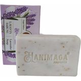 HANIMAGA Doğal Sabun Lavanta Aromalı 100GR Mor Renkli Cilt Bakım Ürünü