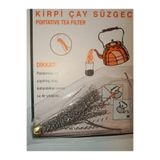 HANK TİCARET Tekli Demlik Ucu Çelik Tel Çay Süzgeci/ Kirpi Demlik Süzgeci/Kirpi Süzgeç