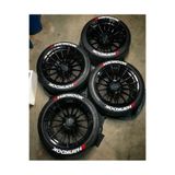 Hankook Motosiklet Ve Otomobil Lastik Yazısı 2.5 Cm 4 Adet Sticker (MADE IN USA) ® Orijinal Ürün