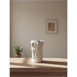 Hanlar Home At Figürlü Dekoratif Vazo – 30x22 cm Polyester Heykel Formunda Çiçeklik