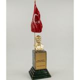 Hanlar Home ATATÜRK BAYRAKLI BÜST HEYKEL