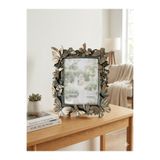 Hanlar Home Dekoratif Desenli Çerçeve Haki Renk 15x20