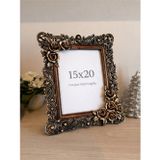 Hanlar Home Dekoratif Gül Motifli Gülşah Çerçeve 15x20 cm