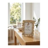 Hanlar Home Ginkgo Yapraklı Vizon Fotoğraf Çerçevesi 13x18 cm Dekoratif Resim Çerçevesi