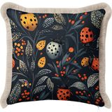 Hanna Home Dekoratif Kırlent Kılıfı Hayvan Desenli Yatak Odası Dekoru Saçaklı Yastık Kılıfı 43X43 cm - Çok Renkli - 43 x 43 cm
