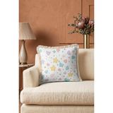 Hanna Home Saçaklı Kırlent Kılıfı Kırlent Kılıfı Renkli Yıldızlı Kalpli Yastık Kılıfı Salon Koltuk Yastığı 43X43 cm - Çok Renkli - 43 x 43 cm