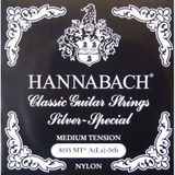 Hannabach E8155 MT – Siyah A 5 Strings dizeleri 5 Strings x 6 Parça Set