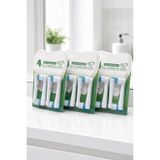 Hannah 3 Paket Yedek Fırça Başlıkları, Oral B Braun için 12 Adet Elektrikli Diş Fırçası Başlığı, EB17-P Yumuşak Fırça Başlıkları Oral B pro 1000/3000/5000, Vitality Smart Genius Serisi