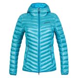Hannah Ary Blue Atoll Stripe Kadın Outdoor Mont