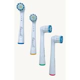 Hannah O- B için Yedek Fırça Başlıkları, Oral B Braun için 8 Adet Elektrikli Diş Fırçası Başlığı, EB17-P Yumuşak Fırça Başlıkları Oral B pro 1000/3000/5000, Vitality Smart Genius Serisi