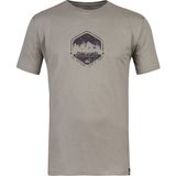 Hannah Ramone Baskılı Erkek T-Shirt Timber Wolf Timber Wolf - M - Gri