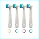 Hannah Şarjlı Diş Fırçası Başlığı 4'lü Paket