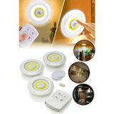Hanover 3 Lü Spot Led Lamba Kablosuz Pilli Işıldak Mutfak Rafı Işığı Dolap Işığı