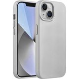 HANPORIUM Apple iPhone 13 Mini Uyumlu Silikon Kılıf - Pastel Renk Tonu Esnek Tam Koruma Kapak - Gri