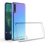 HANPORIUM Huawei P Smart S Uyumlu Şeffaf Silikon Kılıf - Kamera Korumalı Esnek Tam Koruma Kapak
